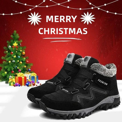 Winter Thickened and Velvet Warm Outdoor Cotton Shoes