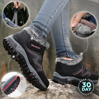 Winter Thickened and Velvet Warm Outdoor Cotton Shoes