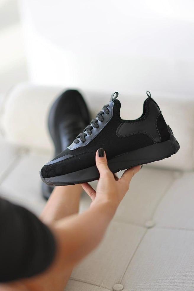 Suede Detailed Women's Sneakers