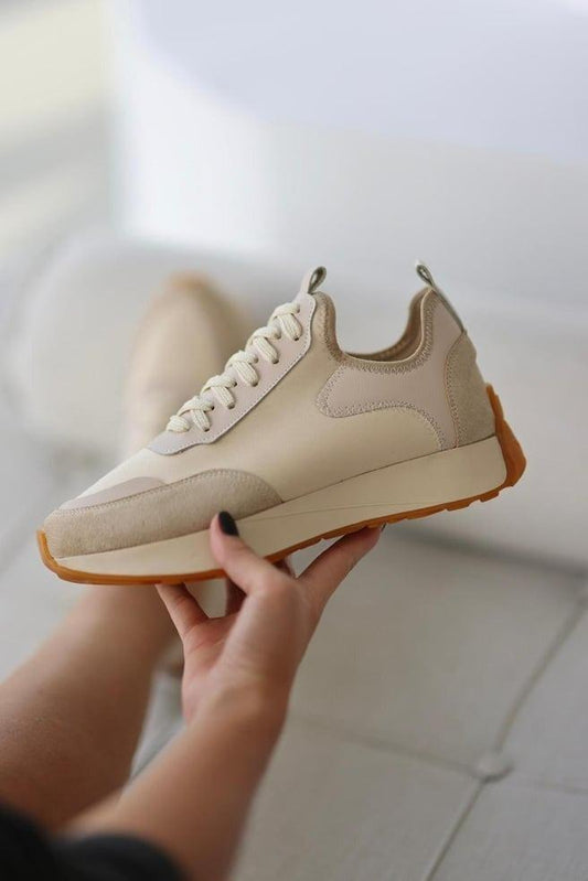 Suede Detailed Women's Sneakers