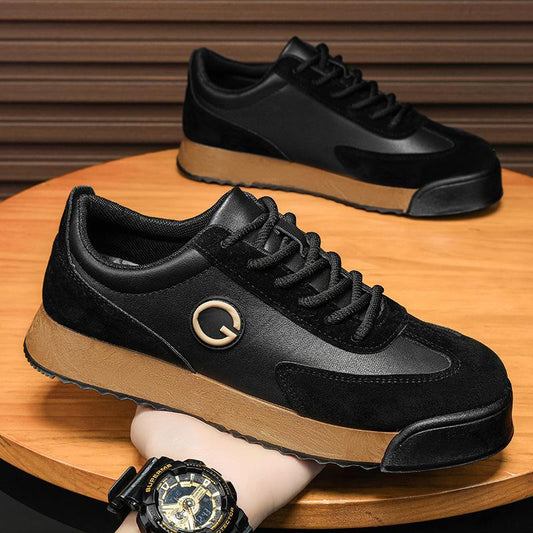 ✅High -quality Dedication✅Men's New Genuine Cowhide Thick-soled Casual Shoes