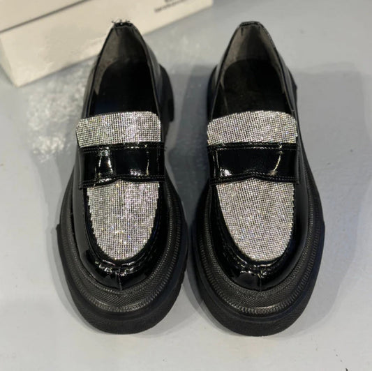 Glitter Loafers