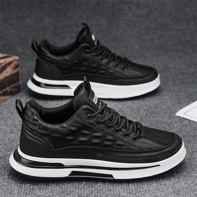 2023 New Autumn Leather Waterproof Casual Shoes