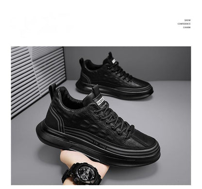 2023 New Autumn Leather Waterproof Casual Shoes