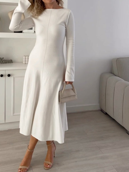 Elegance Classic Knit Dress